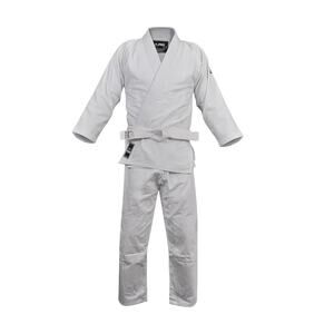 Fuji NWT Single Weave Judo and Karate Gi (White, 4)